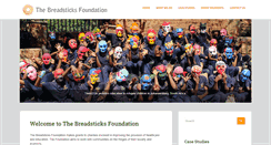 Desktop Screenshot of breadsticksfoundation.org