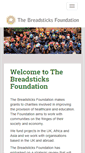 Mobile Screenshot of breadsticksfoundation.org